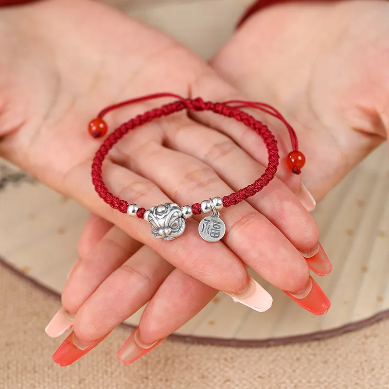 AGOVSKI S999 Fine Silver Bracelets Unisex-4