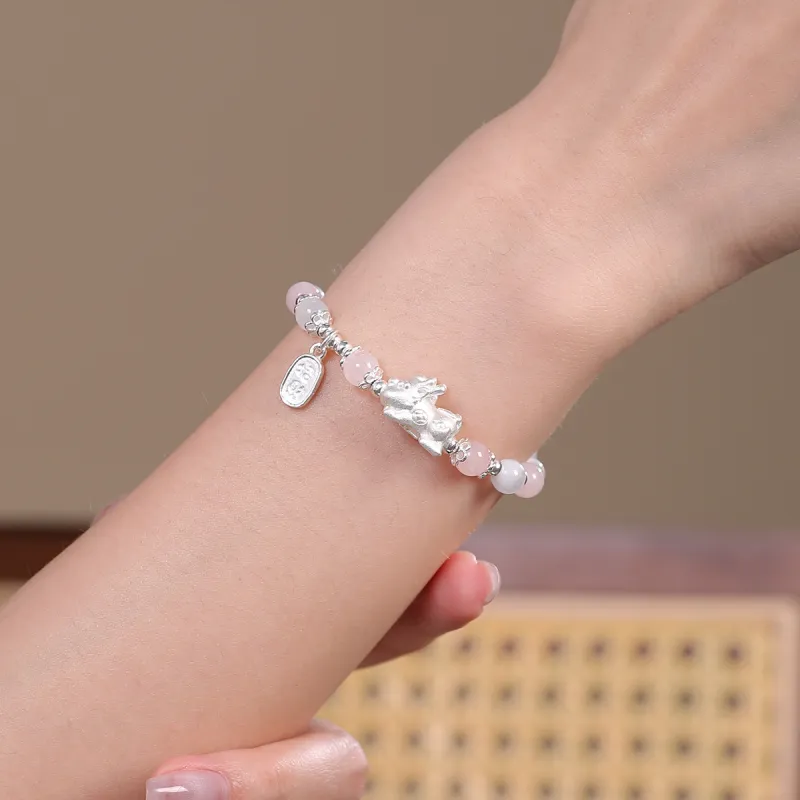 AGOVSKI Jade Bracelets Unisex-9
