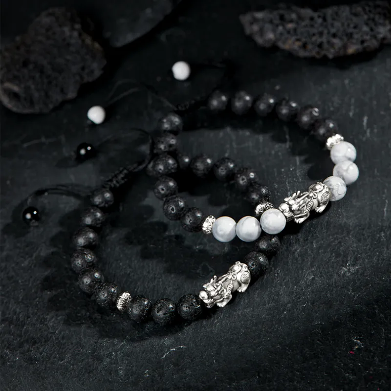 AGOVSKI Map Stone Jade Bracelets Unisex-37