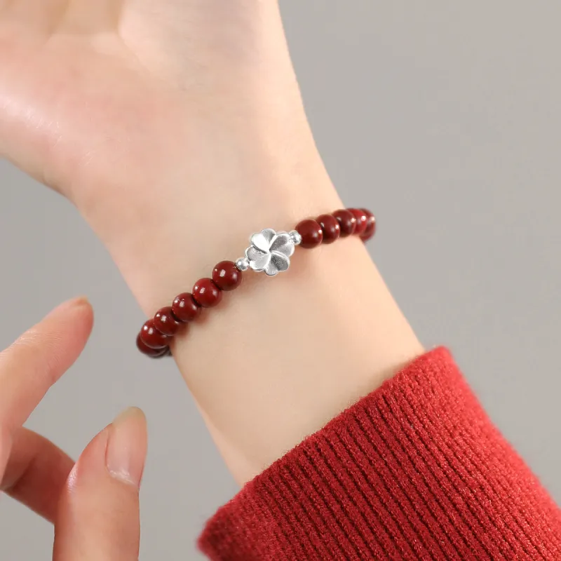 AGOVSKI Reconstructed Cinnabar Bracelets Women's-4