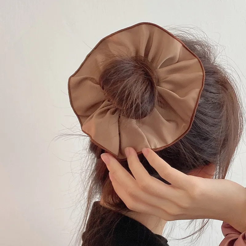 AGOVSKI Fabric+Elastic Hair Tie Women's-5