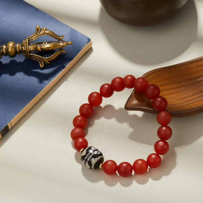 AGOVSKI Jade Bracelets Unisex-1