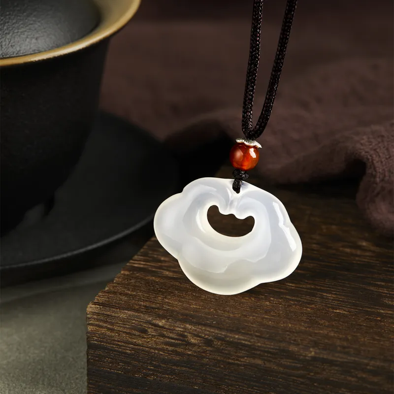 AGOVSKI Jade Necklaces Unisex-3