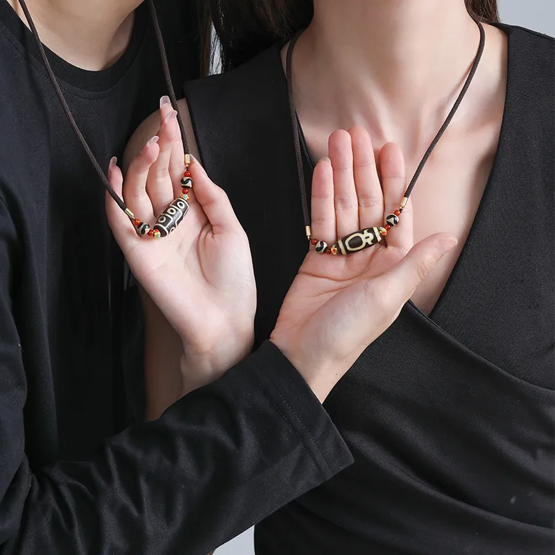 AGOVSKI Jade Necklaces Unisex-1