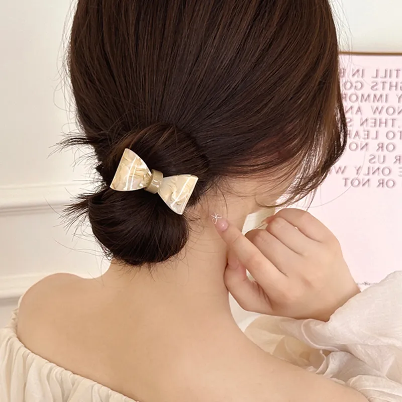 AGOVSKI Plastic Hair Tie Women's-6