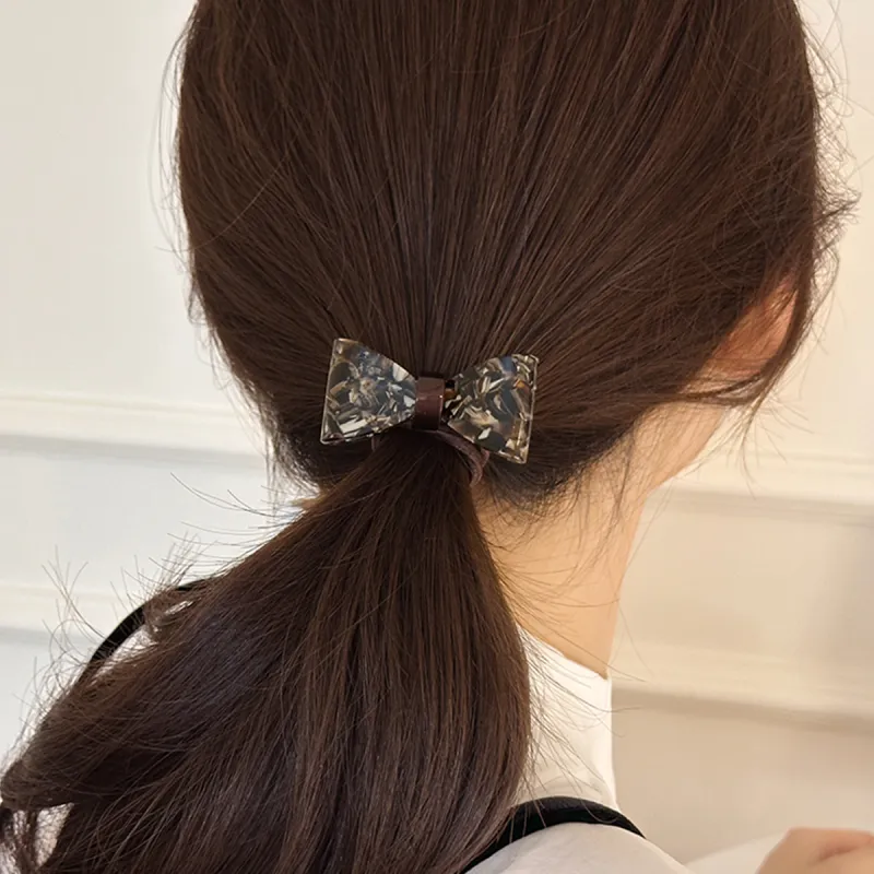 AGOVSKI Plastic Hair Tie Women's-1