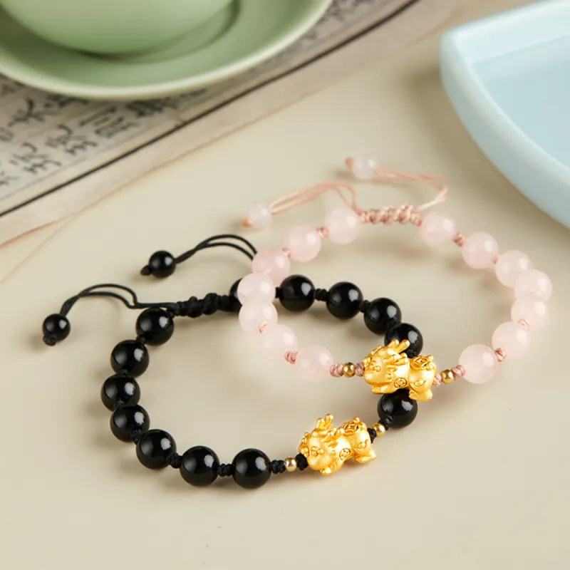 AGOVSKI Jade Bracelets Unisex-16