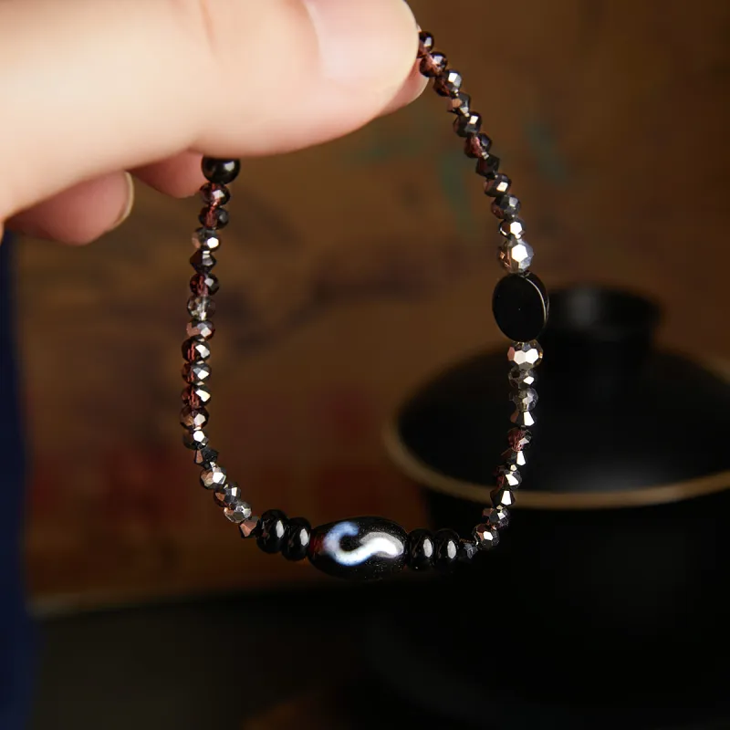 AGOVSKI Jade Bracelets Unisex-2