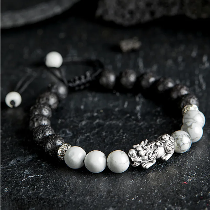 AGOVSKI Map Stone Jade Bracelets Unisex-25