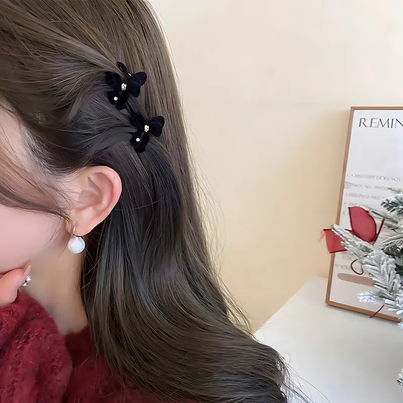 AGOVSKI Resin Hair Clips Women's-8