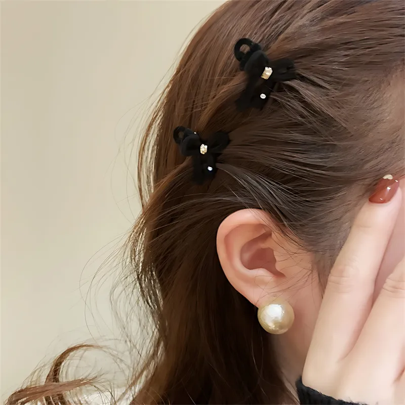 AGOVSKI Resin Hair Clips Women's-6