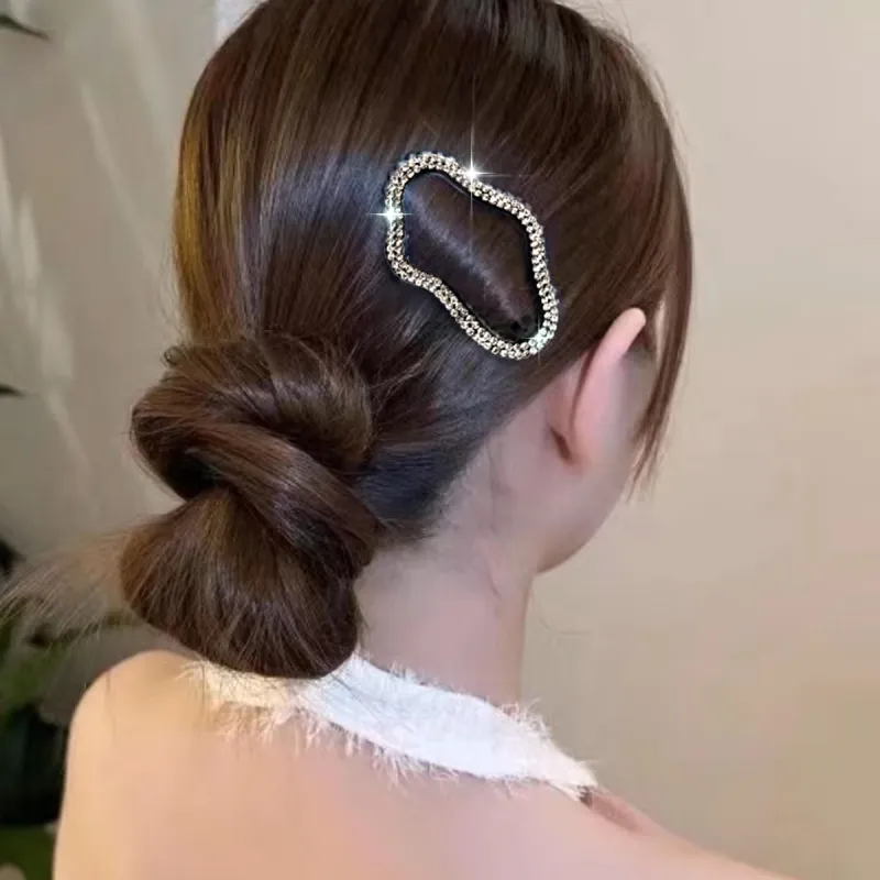 AGOVSKI Alloy Hair Clips Women's-2