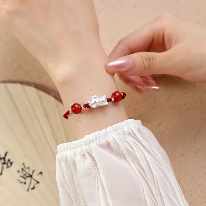 AGOVSKI Agate Jade Bracelets Unisex-5