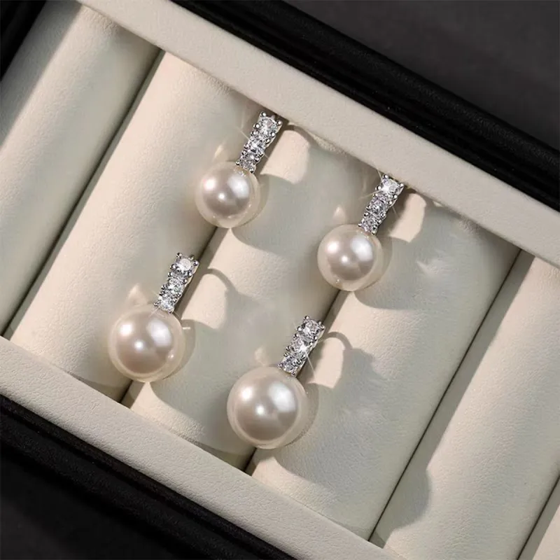 AGOVSKI S925 Silver Earrings Women's-7