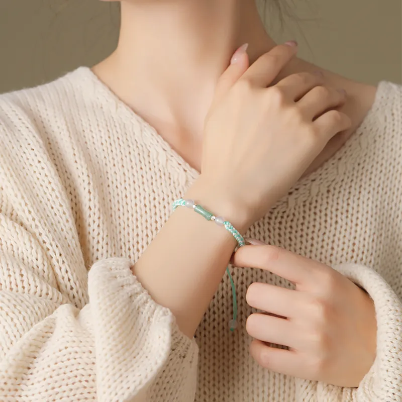 AGOVSKI Braided String Bracelets Unisex-1