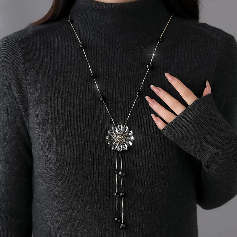 AGOVSKI Eco Friendly Alloy Necklaces Women's-3