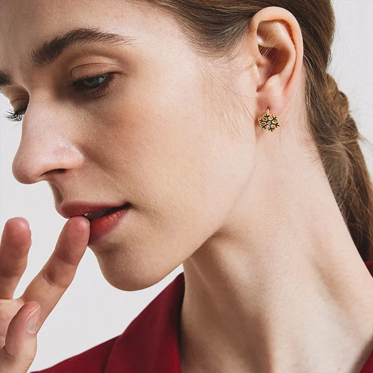 AGOVSKI Eco Friendly Copper Earrings Women's-2