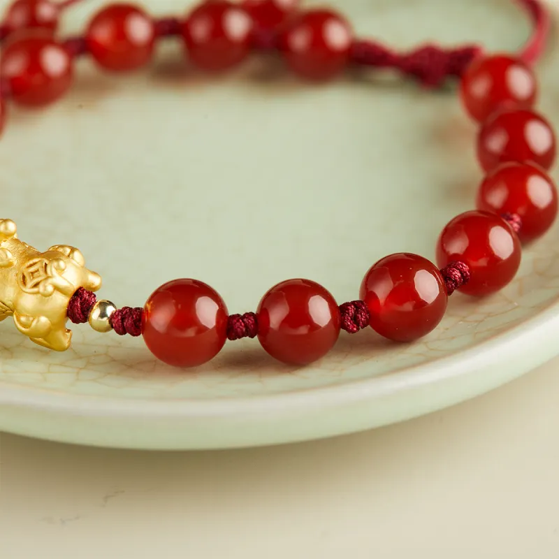 AGOVSKI Jade Bracelets Unisex-13
