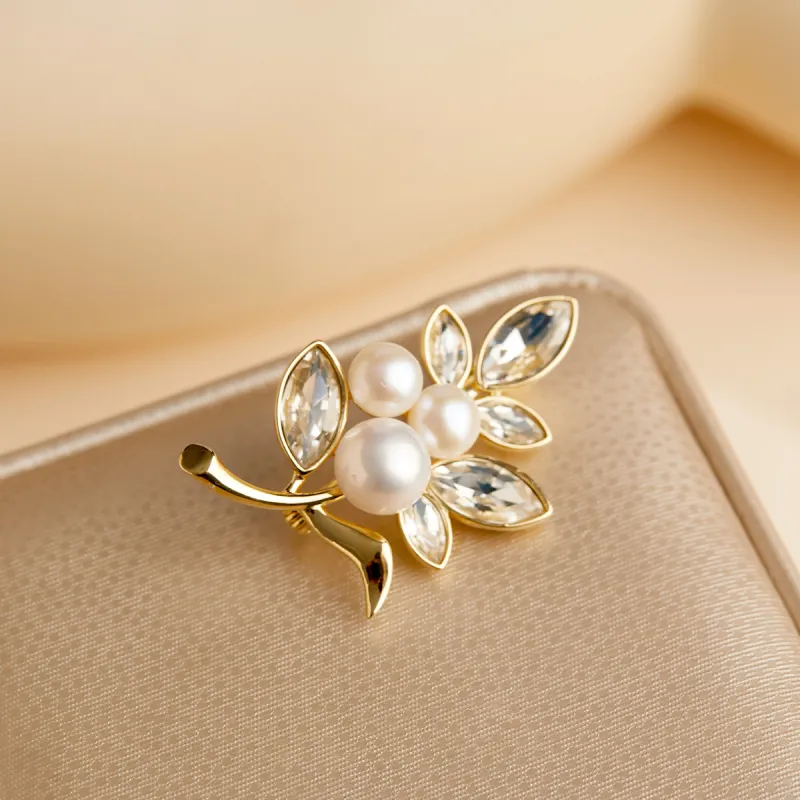 AGOVSKI Copper Alloy Brooches Women's-5