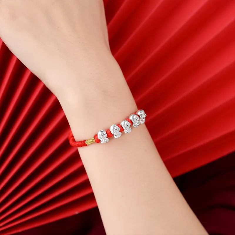 AGOVSKI Sterling Silver Bracelets Unisex-13