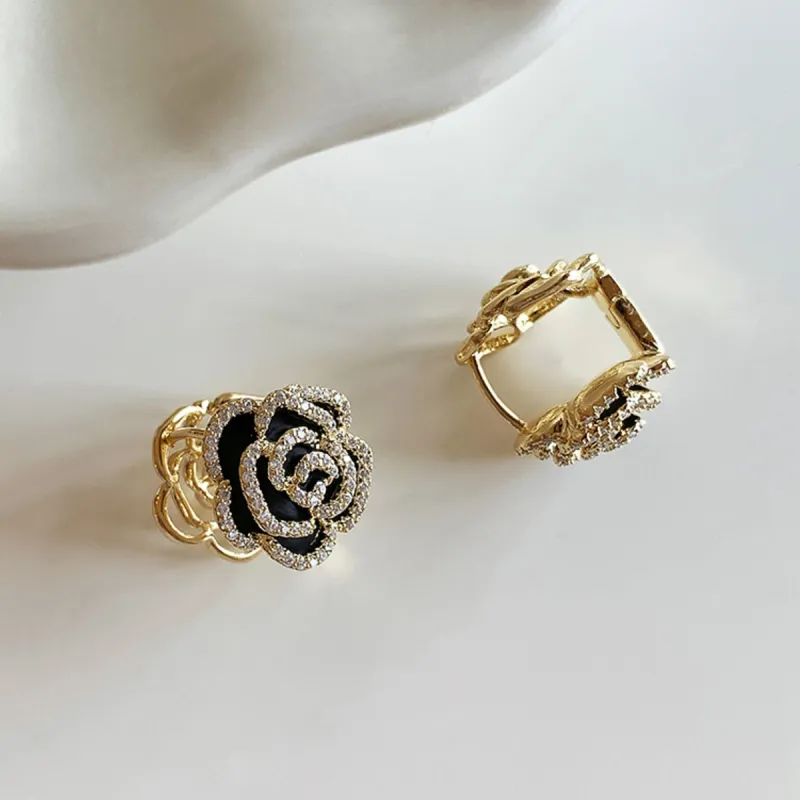 AGOVSKI Alloy Clip On Earrings Women's-2