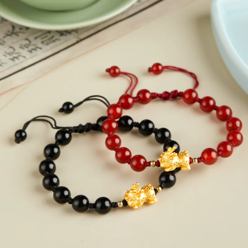 AGOVSKI Jade Bracelets Unisex-19