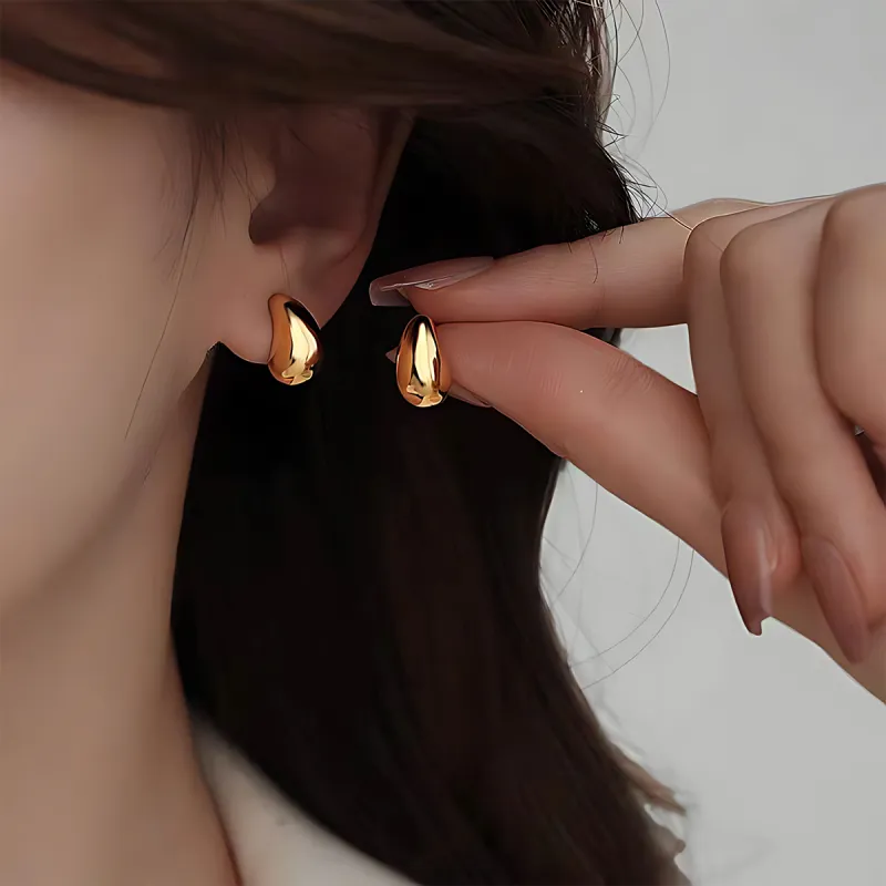 AGOVSKI S925 Silver Earrings Women's-1