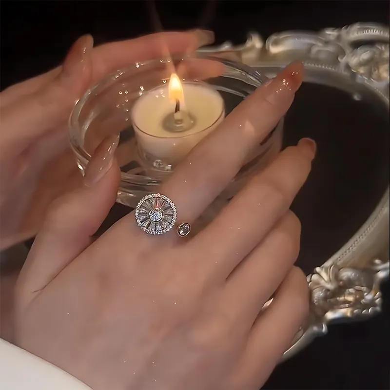 AGOVSKI Eco Friendly Alloy Rings Women's-3