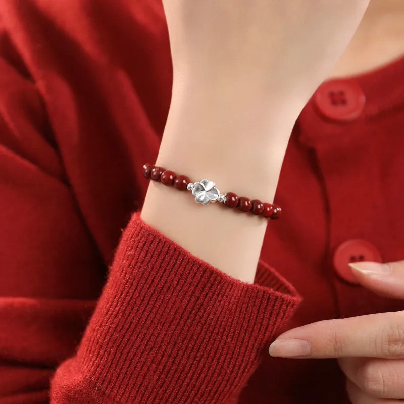 AGOVSKI Reconstructed Cinnabar Bracelets Women's-2