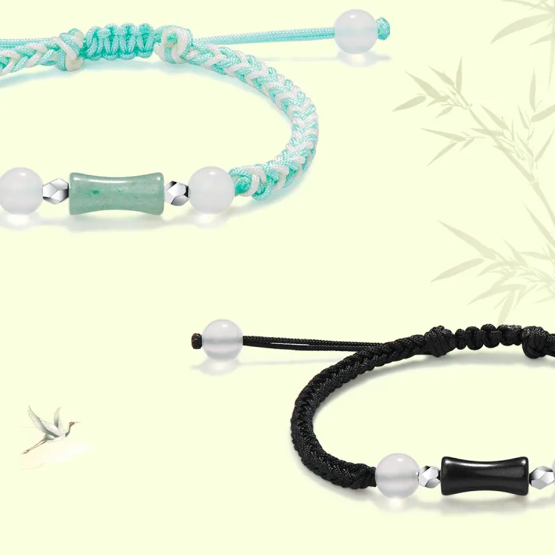 AGOVSKI Braided String Bracelets Unisex-7