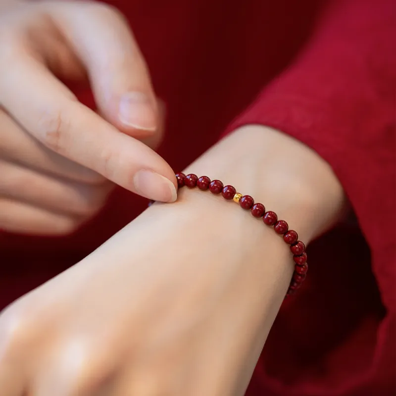 AGOVSKI Reconstructed Cinnabar Bracelets Women's-1