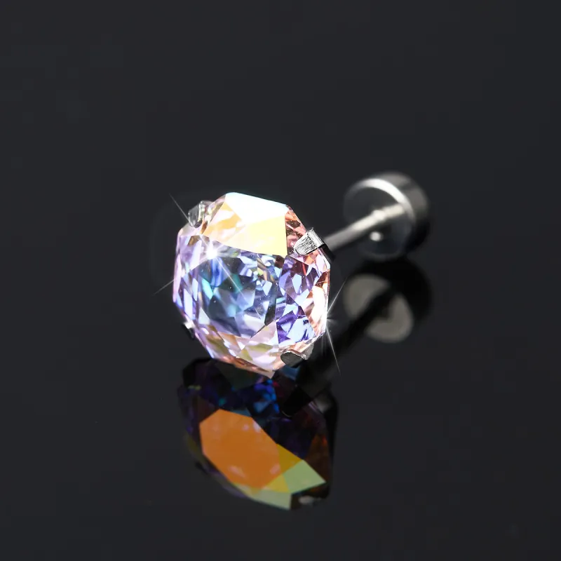 AGOVSKI Eco Friendly Alloy Stud Earrings Unisex-9