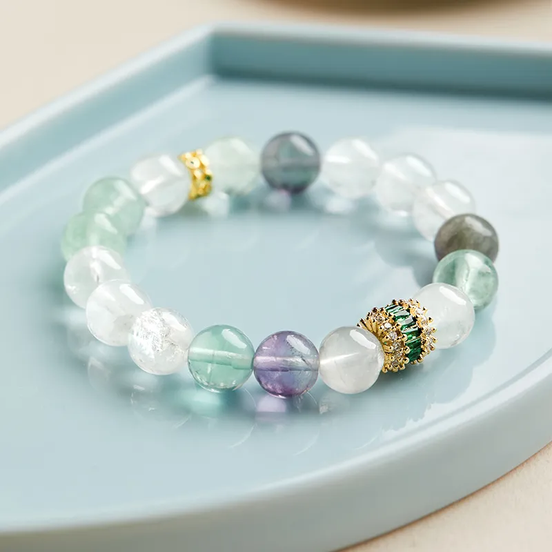 AGOVSKI Fluorite Bracelets Women's-1