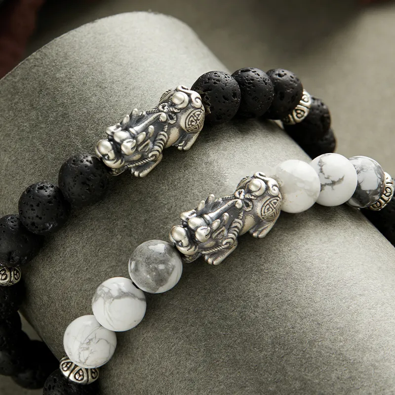 AGOVSKI Map Stone Jade Bracelets Unisex-34