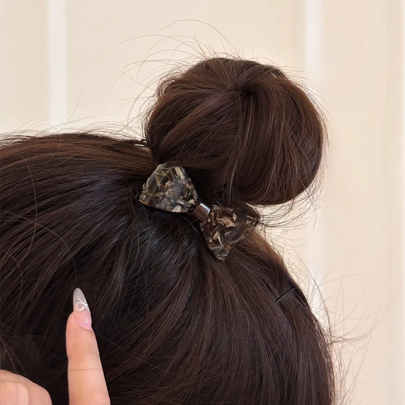 AGOVSKI Plastic Hair Tie Women's-3