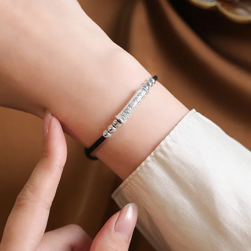 AGOVSKI S999 Fine Silver Bracelets Unisex-11