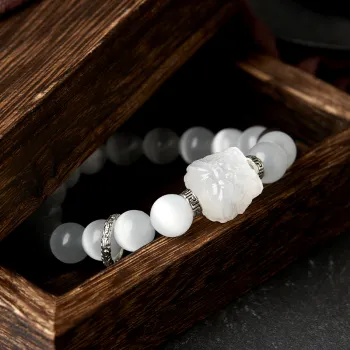 AGOVSKI Obsidian Jade Bracelets Unisex