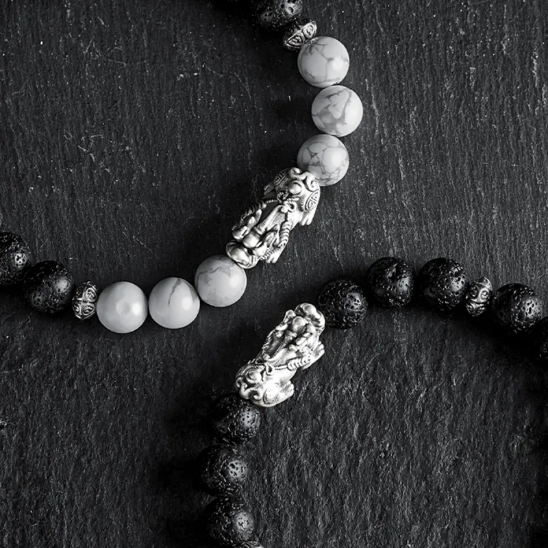 AGOVSKI Map Stone Jade Bracelets Unisex-36