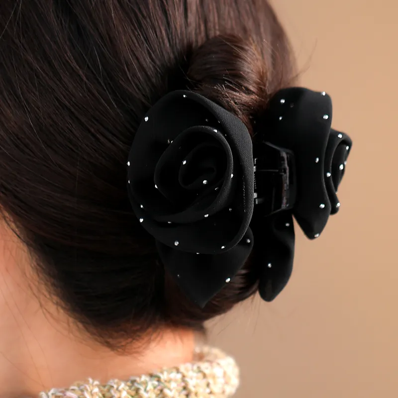 AGOVSKI Synthetic Cubic Zirconia Hair Clips Women's-6