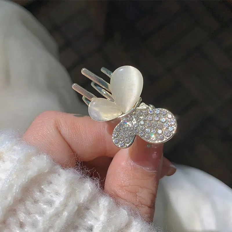 AGOVSKI Alloy+Resin+Synthetic Cubic Zirconia Hair Clips Women's-1