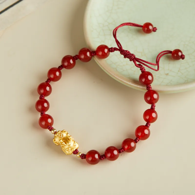 AGOVSKI Jade Bracelets Unisex-11