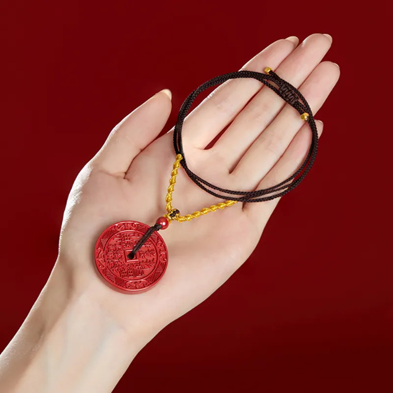 AGOVSKI Reconstructed Cinnabar Necklaces Unisex-7