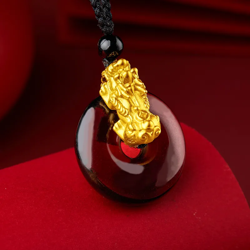 AGOVSKI Agate Jade Necklaces Unisex-6