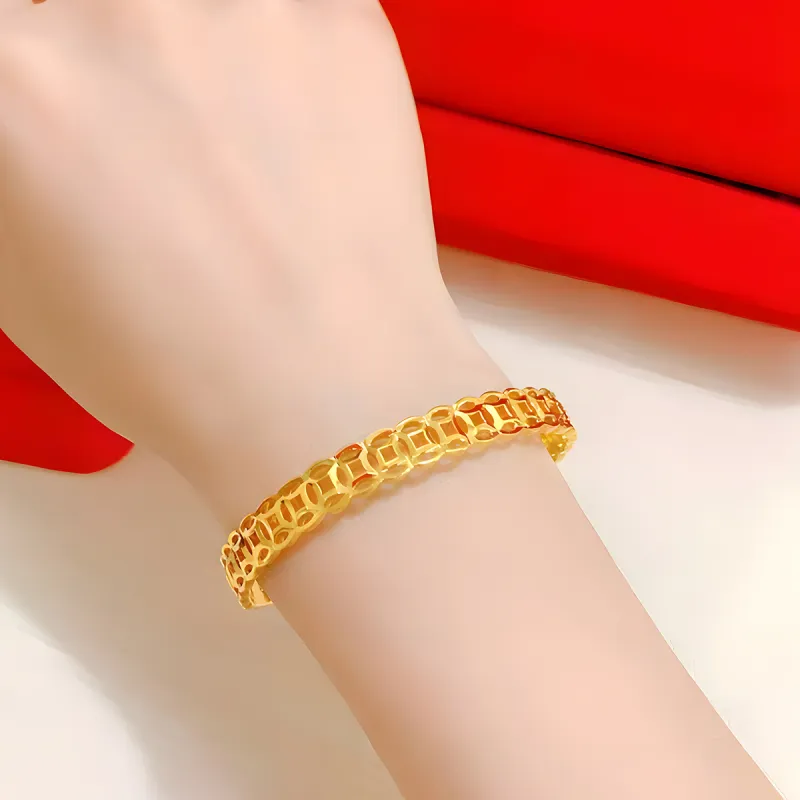 AGOVSKI Eco Friendly Copper Alloy Bangles Women's-7