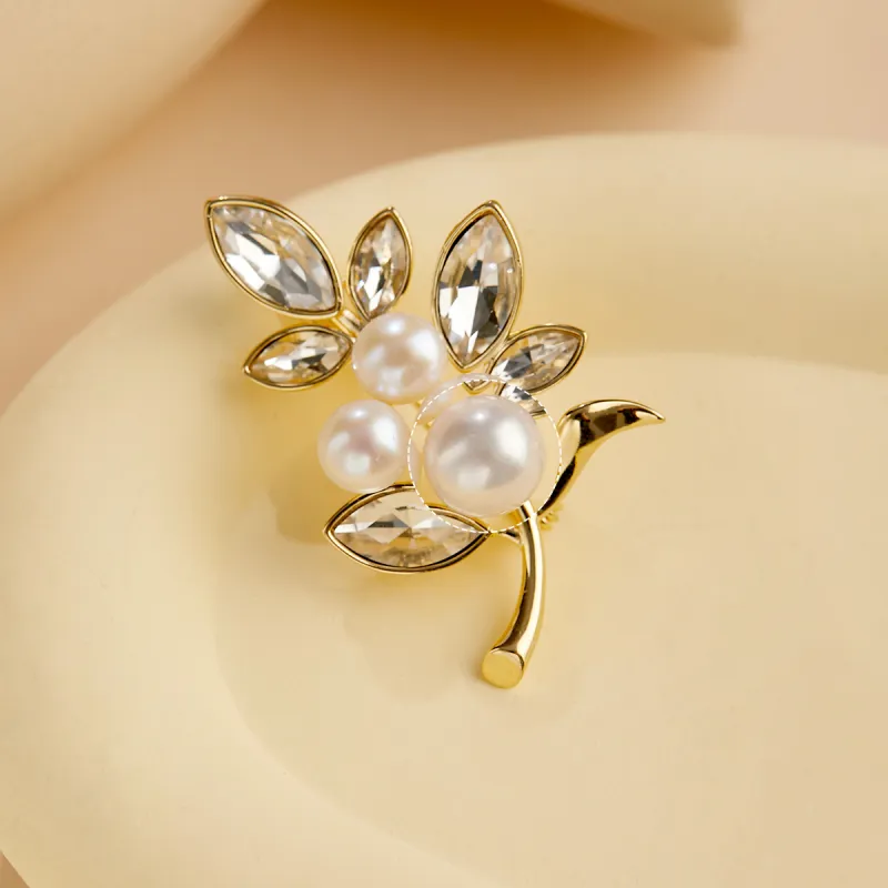 AGOVSKI Copper Alloy Brooches Women's-2
