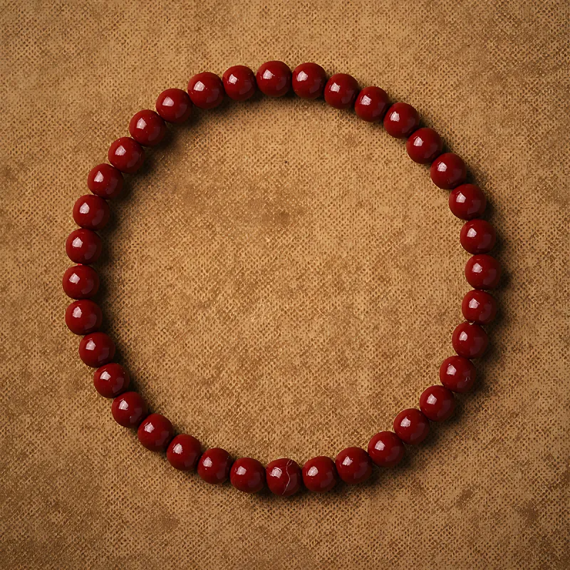 AGOVSKI Reconstructed Cinnabar Bracelets Women's-1