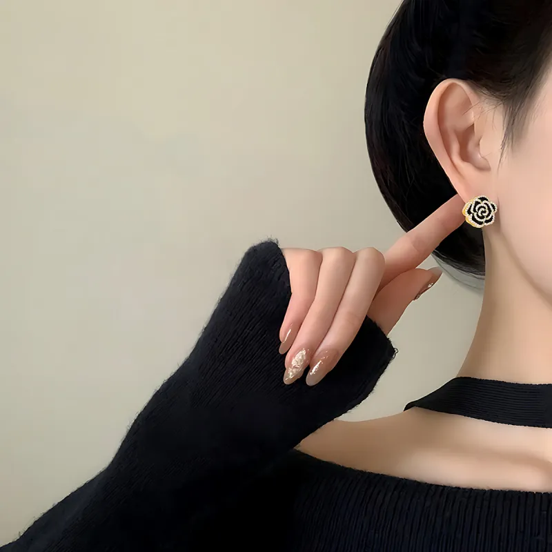 AGOVSKI Alloy Clip On Earrings Women's-3
