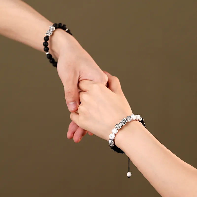 AGOVSKI Map Stone Jade Bracelets Unisex-33