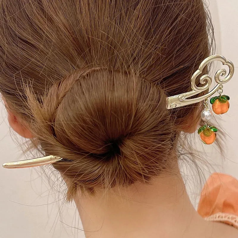 AGOVSKI Alloy+Glass+Faux Pearl Hairpins Women's-3