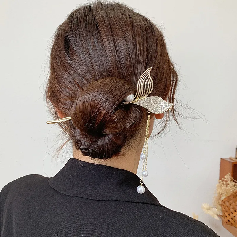 AGOVSKI Alloy Hair Clips Women's-3